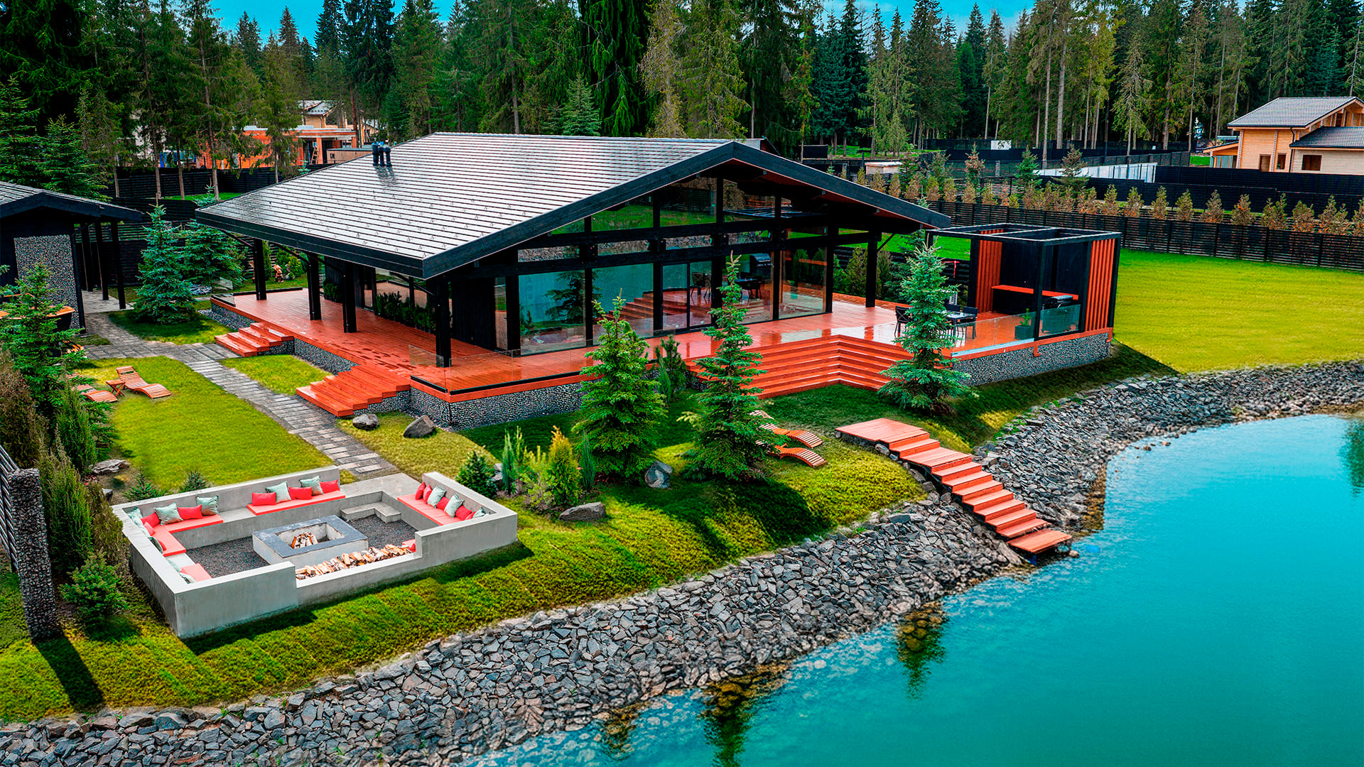 Дом 373 м² на участке 16 соток